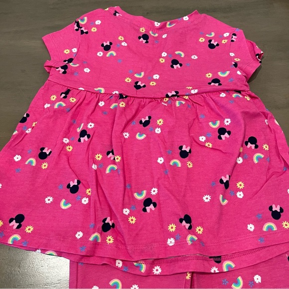 Baby Gap Minnie Mouse Rainbow Flowers Set NWT - Picture 5 of 12